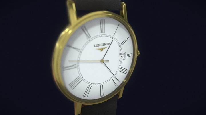 wrist-watch - 3D model by nikopics [6dea3f5] - Sketchfab