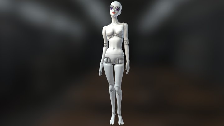 Doll Mannequin made with IA – Modello 3D gratuito STL