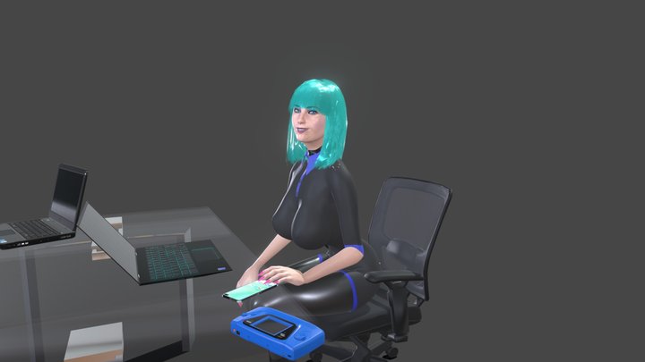 モルガン・ローラ (Morgan Laura) 8 3D Model