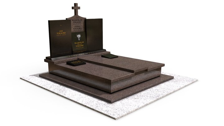 Tukalscy | grób rodzinny | w2 3D Model