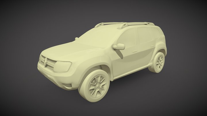 Renault Duster 3D Model