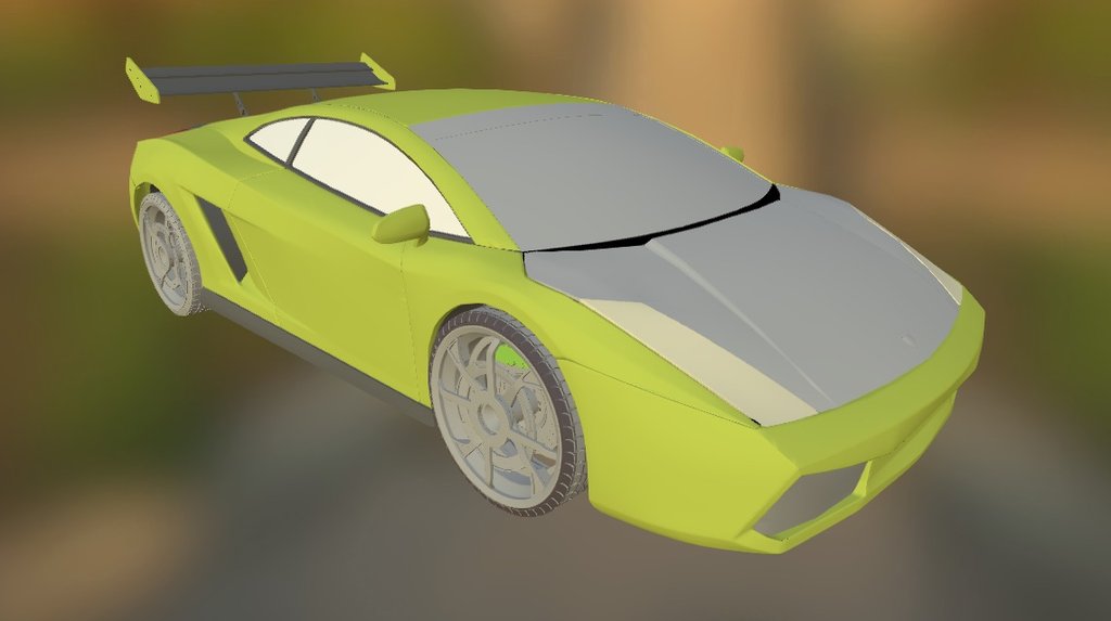 Lambo - Download Free 3D model by 3dvicemartin [2067117] - Sketchfab