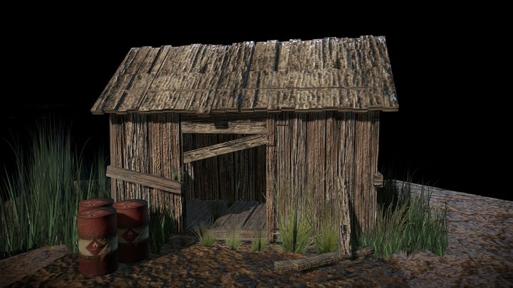 Shed 3D Model