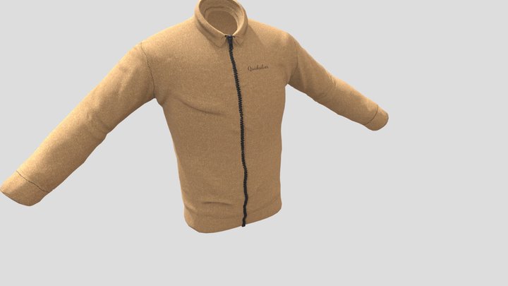Quicksilver Jacket 3D Model