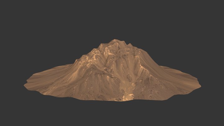 Lowpoly_ Mountain