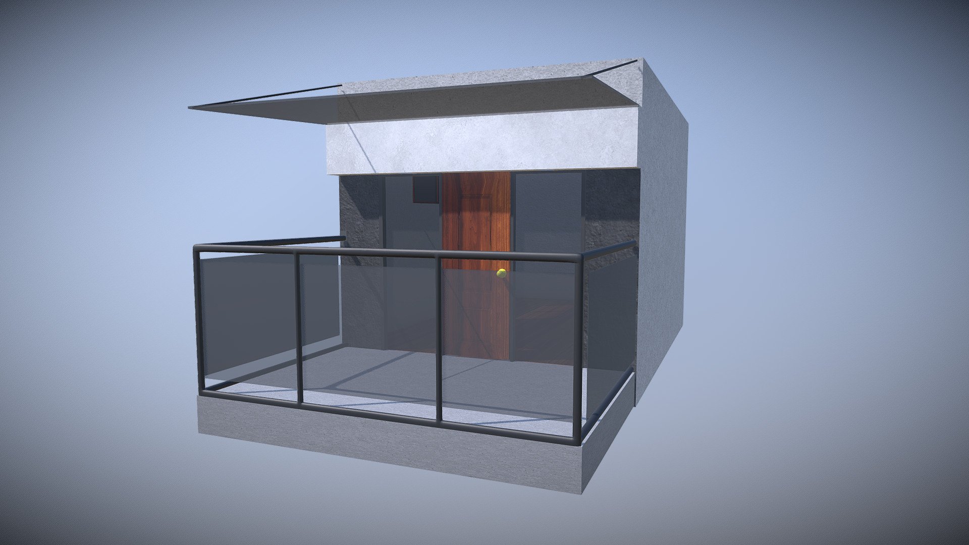 Balcon_2 - 3D model by Sybisro [2068d51] - Sketchfab