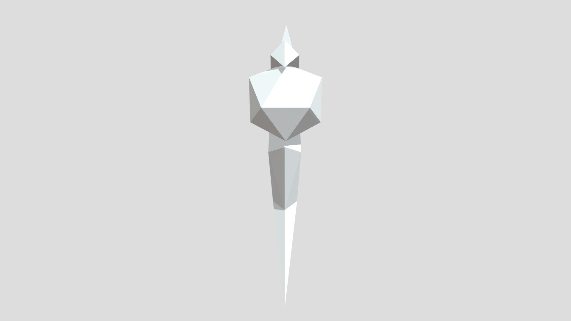 White Keke Healing Staff