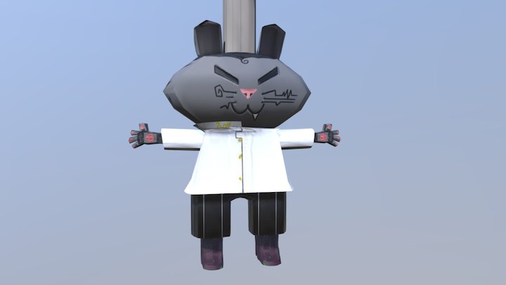 sous-chef lowpoly 3D Model