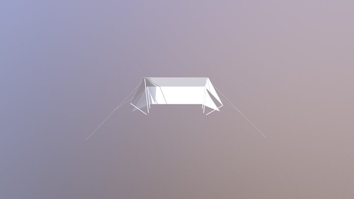 Final Tent Model 3D Model