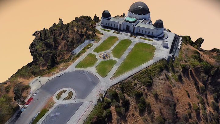 Griffith Observatory 3D Model