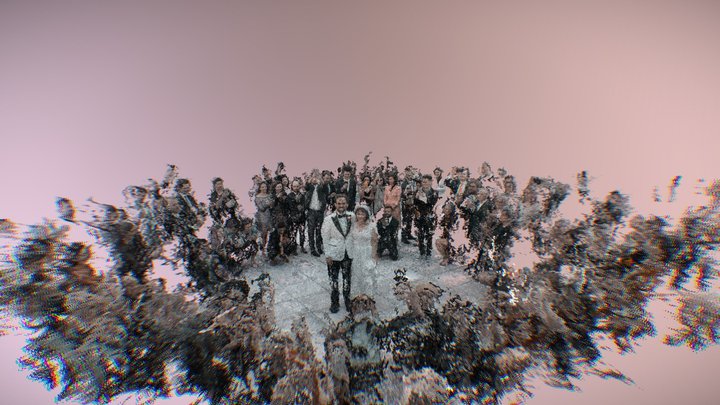 Collaborative Wedding Hologram 3D Model