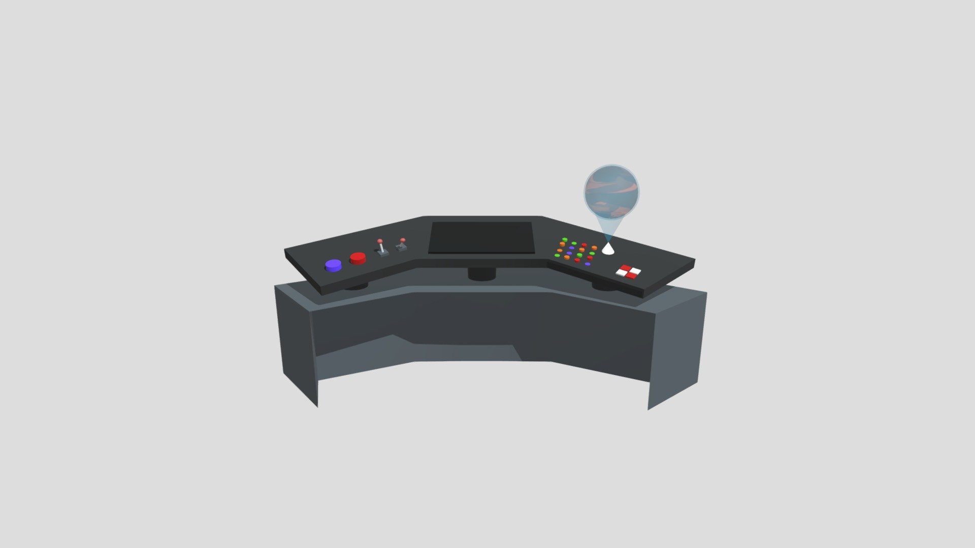 Sci-fi Command Center Table - Linus G