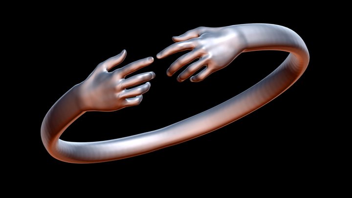 Bracelet Jewellery design 3D Model