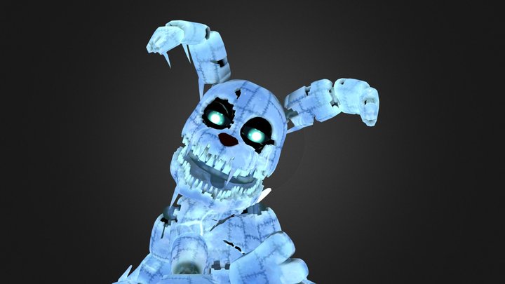 (FNaF AR Special Delivery) Frost Plushtrap port 3D Model