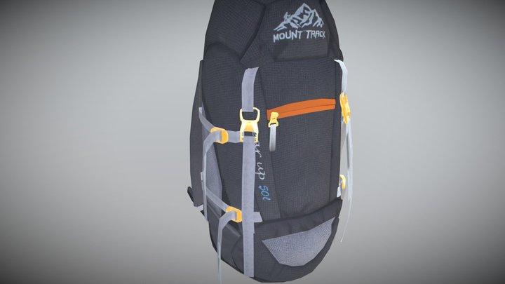 Mountain Track Bag 3D Model