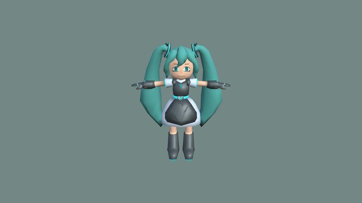 MIKU 3D Model