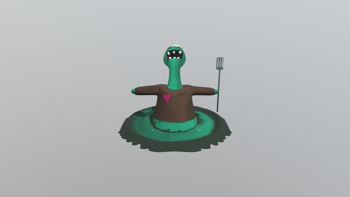 Monster Chef 2 3D Model