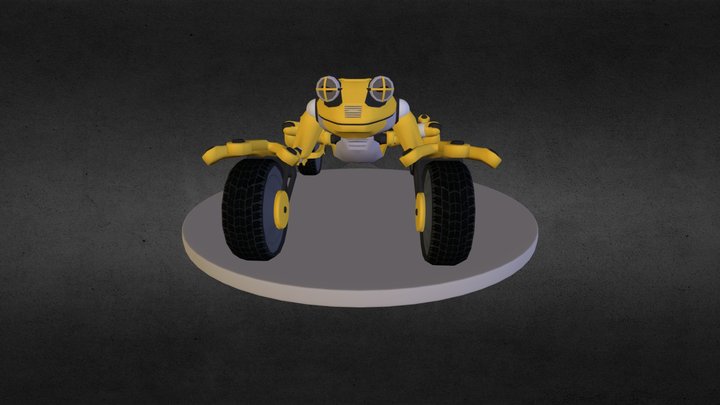Frog-Cycle 3D Model