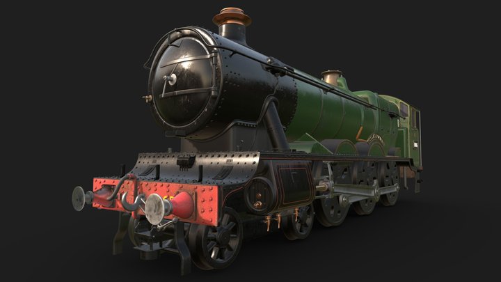 4965 Rood Ashton Hall Train 3D Model