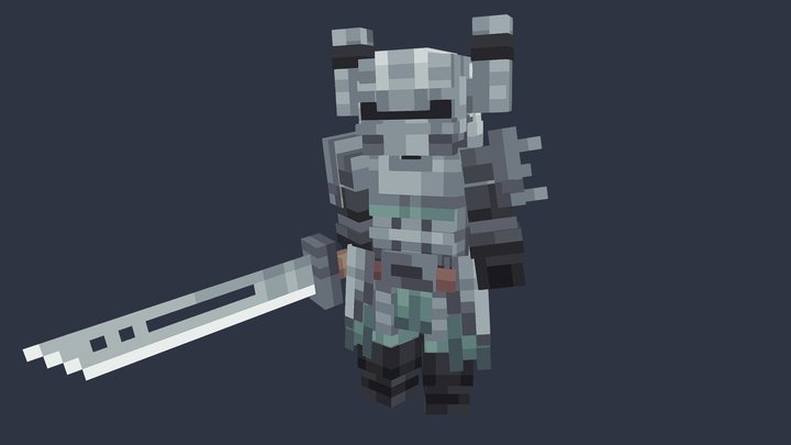 Knight of Order 3D Model