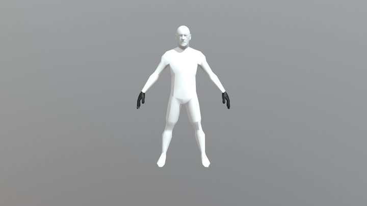 Expression Scared 3D Model