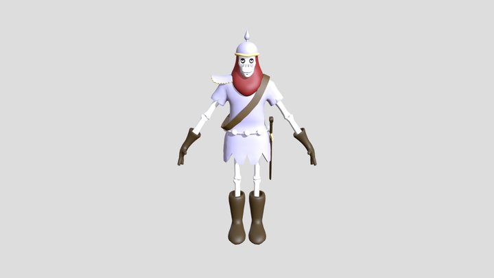 Dekion de caverna do dragão 3D Model