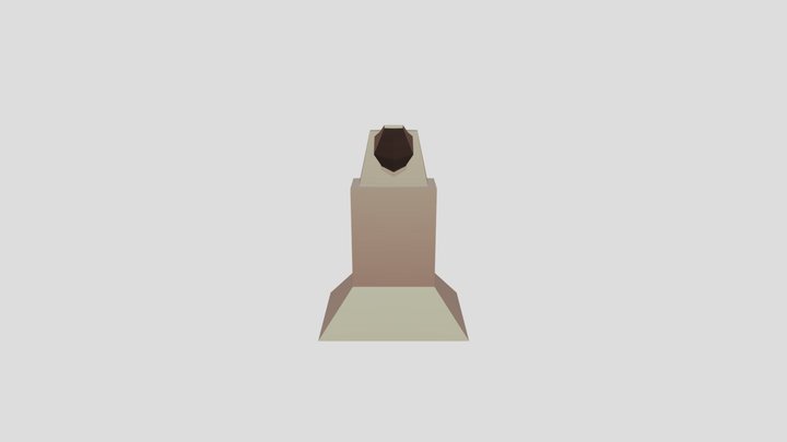 Laser Cannon 3D Model