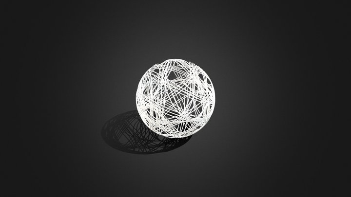 Temari ball #3 3D Model