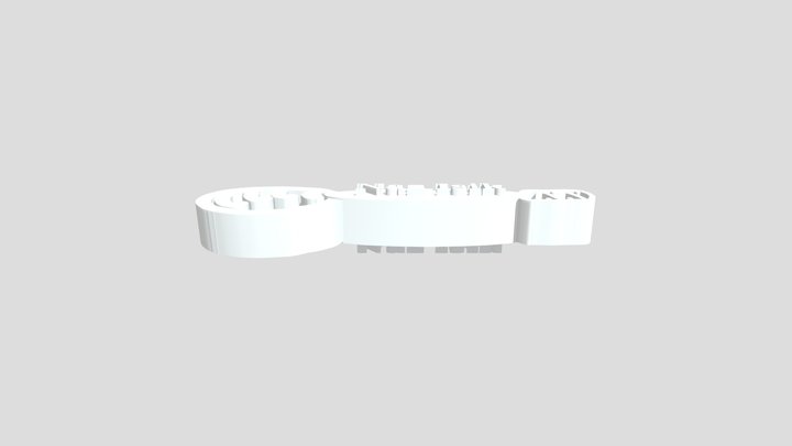 N.I waka paddle 3D Model
