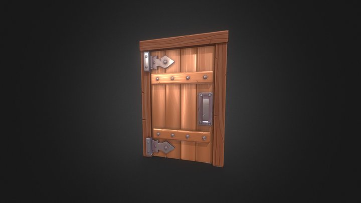 Tavern Door 3D Model