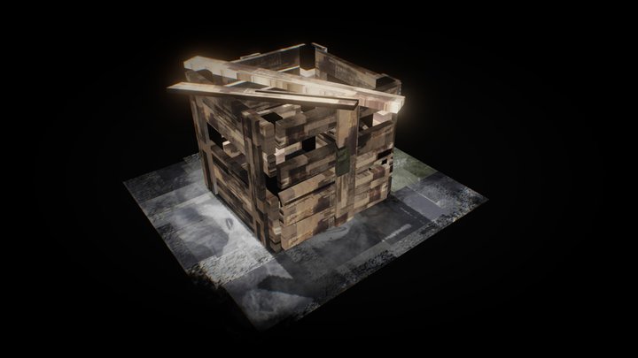 /// Woden Box 3D Model
