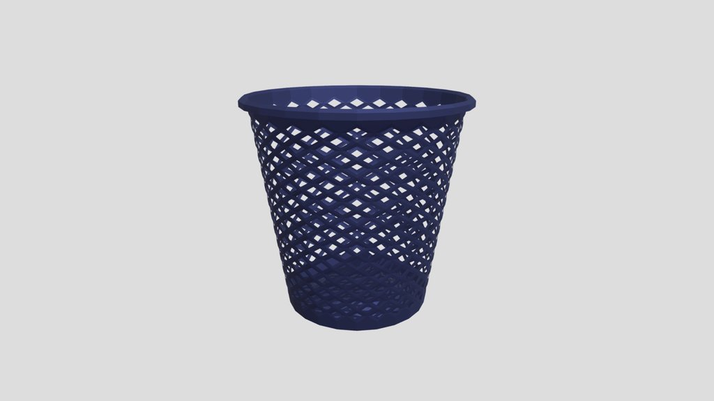 Metal Rubbish Bin