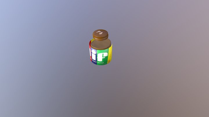 PB jar 3D Model