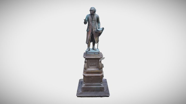 Immanuel Kant 3D Model