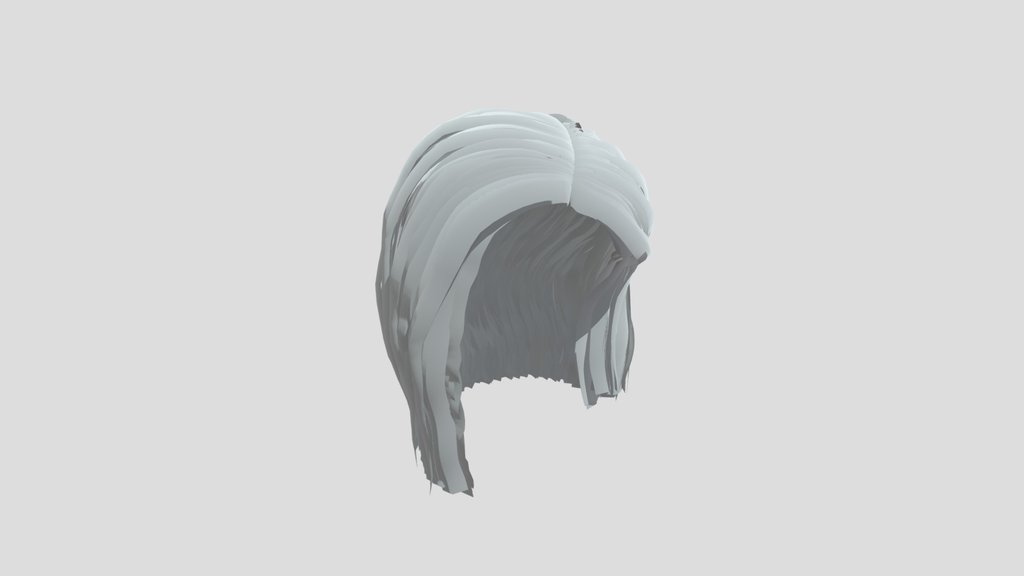 Female Angled Bob Haircut