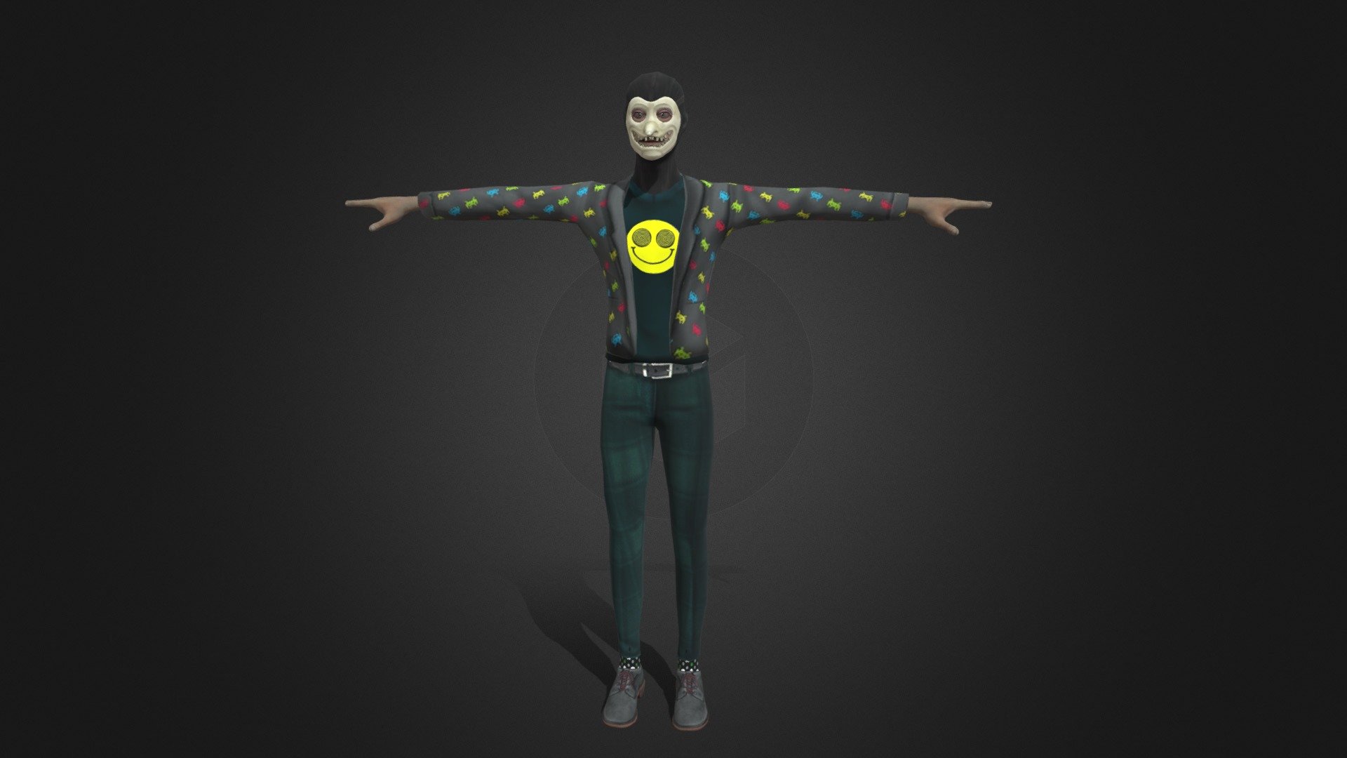 Smiling x Corp Boss - Download Free 3D model by Sophynity