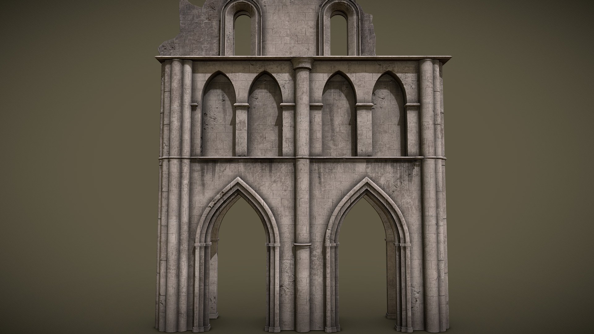 Ancient Ruin - Download Free 3D model by Alexandru Jardan ...