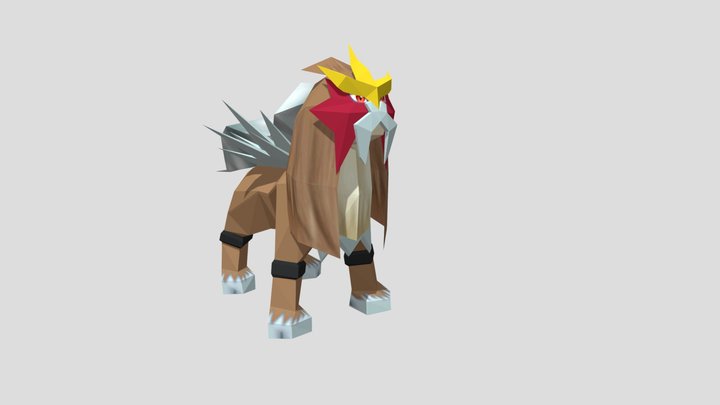 Entei 3D models - Sketchfab