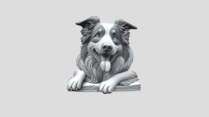 Dog 002 – Gratis 3D-model STL