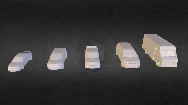 16th Scale Vehicles 3D Model
