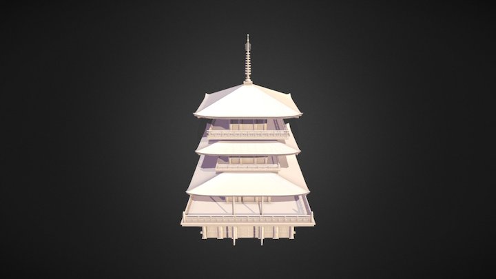 Pagoda 3D Model
