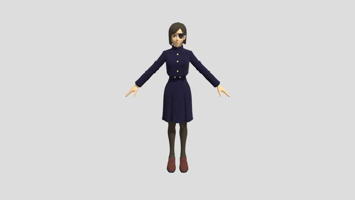 kugisaki 3D Model