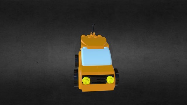 SERVICE BESTELBUS BULTHUIS 3D Model