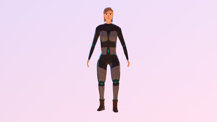Maya Idle Animation Rev 2 3D Model