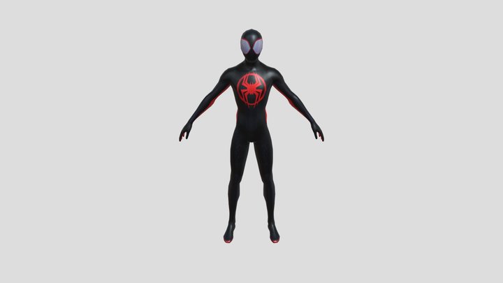 Free Fire Spider-Man 3D Model New 3D Model