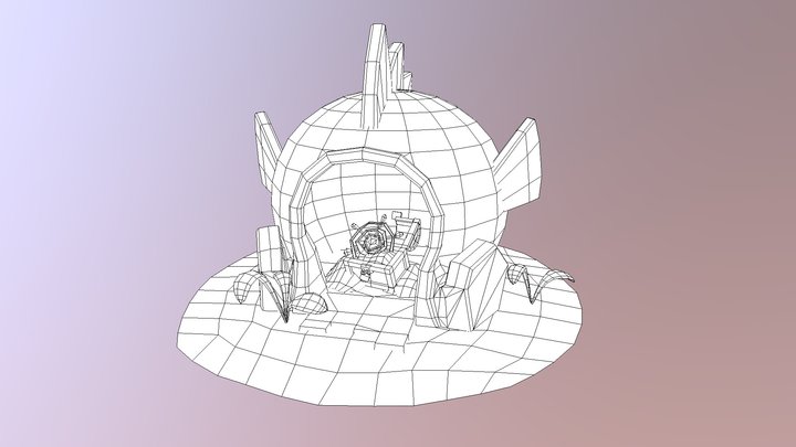 Fishy House WIP 1 3D Model