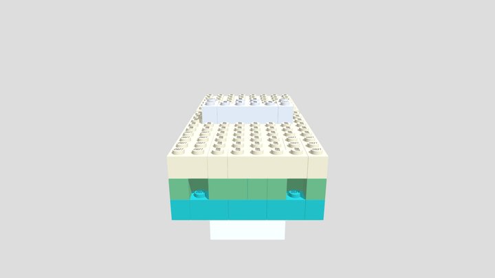 Lego Car 3D Model