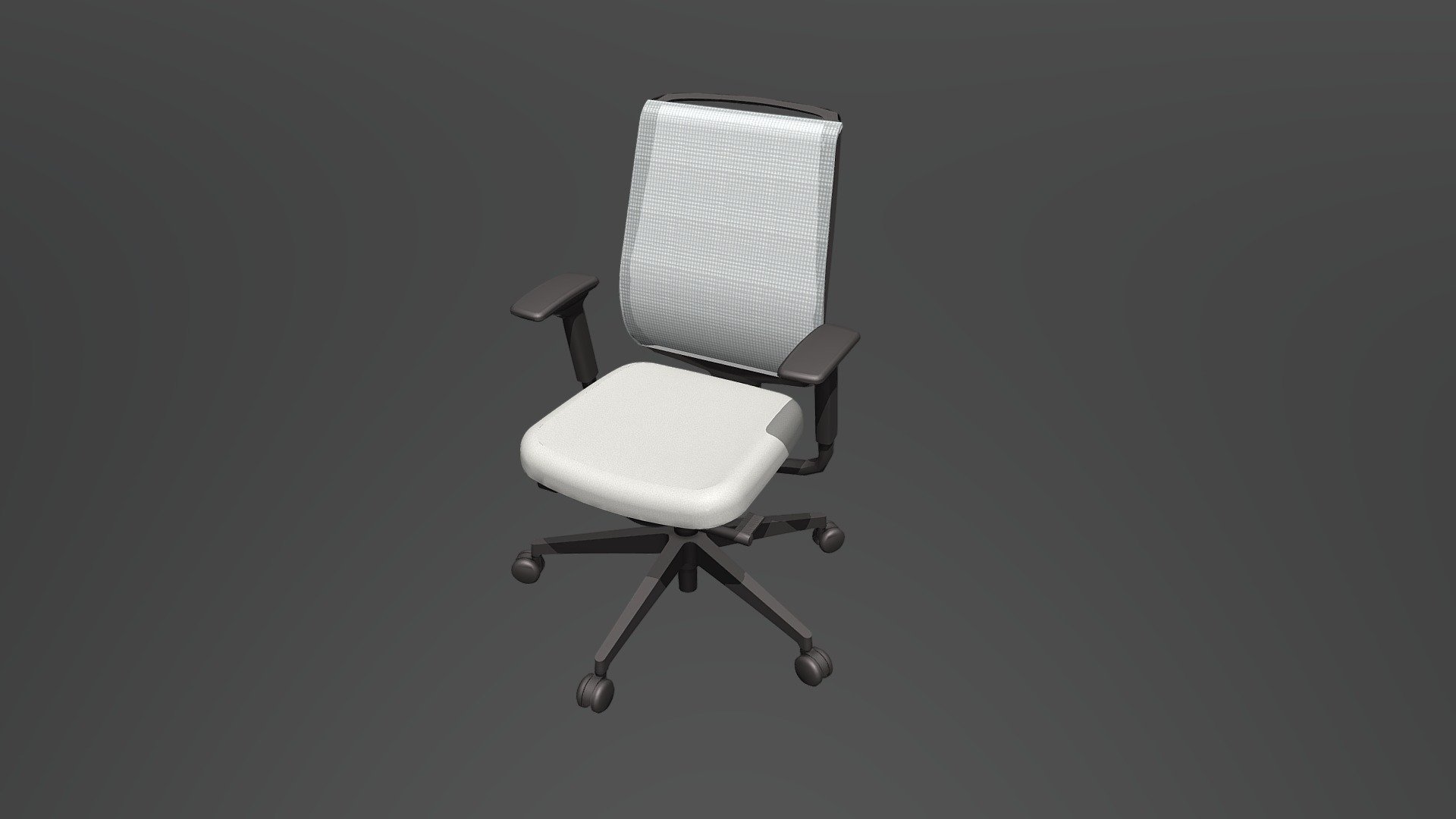 Office chair Download Free 3D model by MatJo [208047e] Sketchfab