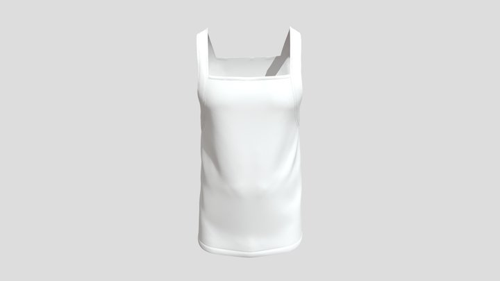 Men's Tank Top 3D Model