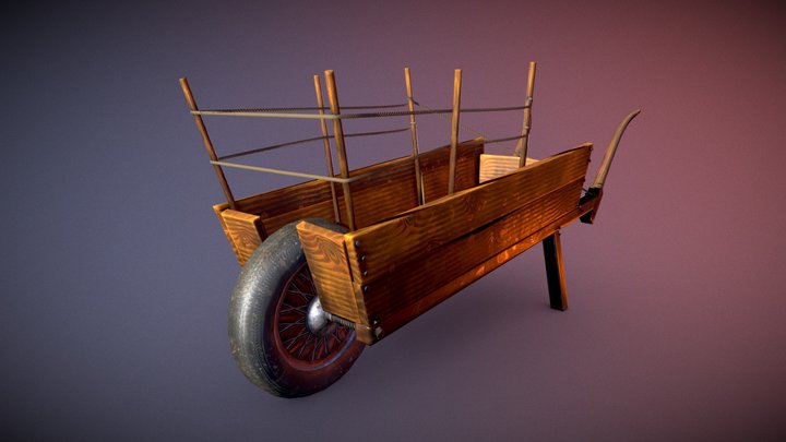 Project Arroyo | Makeshift Wheelbarrow 3D Model